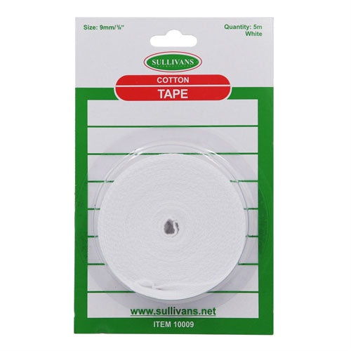 Sullivans Cotton Tape 9mm