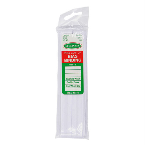 Poly - Cotton Bias Binding 12mm