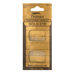 Load image into Gallery viewer, Gold Eye Hand Needles - Crewel
