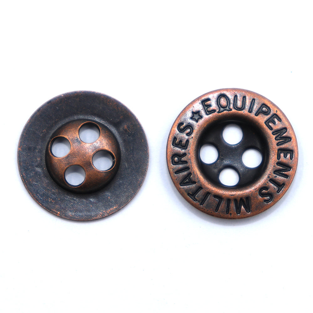 Button - Metal Militaires 15mm