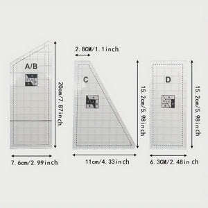 Scrap Crazy Template 3 pcs