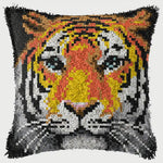 Load image into Gallery viewer, Latch Hook Pillow Kit - Tiger
