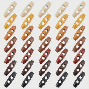 Wooden Toggle 40mm