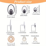 Load image into Gallery viewer, Safety Eyes with Washers OVAL (2 Pairs Pack)

