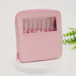 将图片加载到图库查看器，Crochet Hook Set + Case -  8 Sizes - Pink
