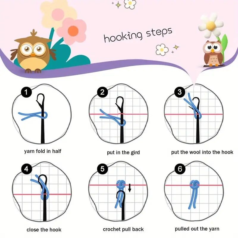 Latch Hook Cushion Kit - Tree Frog