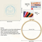 将图片加载到图库查看器，Stamped Embroidery - Bethlehem in Thread
