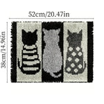 Load image into Gallery viewer, Latch Hook Rug Kit - Shadow Cats
