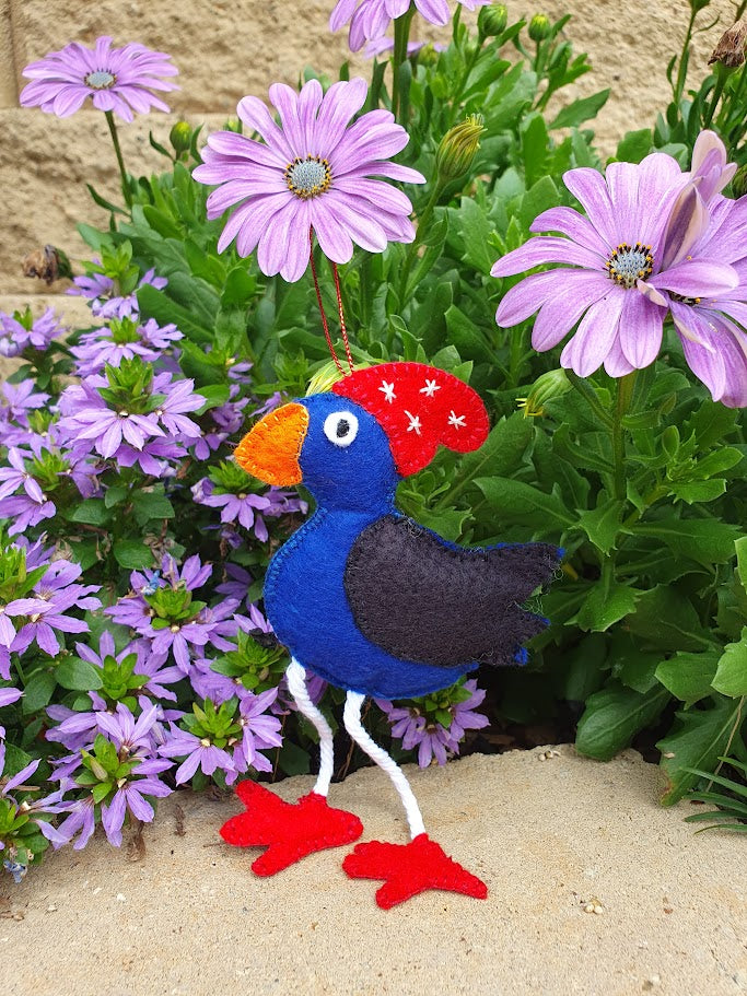 Felt Applique Kit - Penelope Pukeko Kit