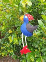 Load image into Gallery viewer, Felt Applique Kit - Penelope Pukeko Kit
