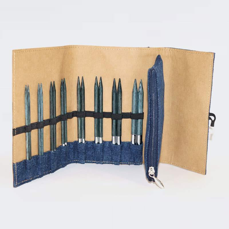 Indigo Wood Interchangeable Needle Set