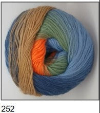 Countrywide Rainbow Spun 8Ply 100g