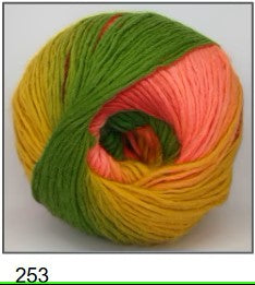 Countrywide Rainbow Spun 8Ply 100g