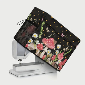 Sewing Machine Dust Cover - Mushroom