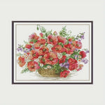 Load image into Gallery viewer, Counted Cross Stitch - Blossom Basket 14CT
