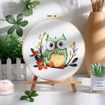 Load image into Gallery viewer, Stamped Embroidery - Owl
