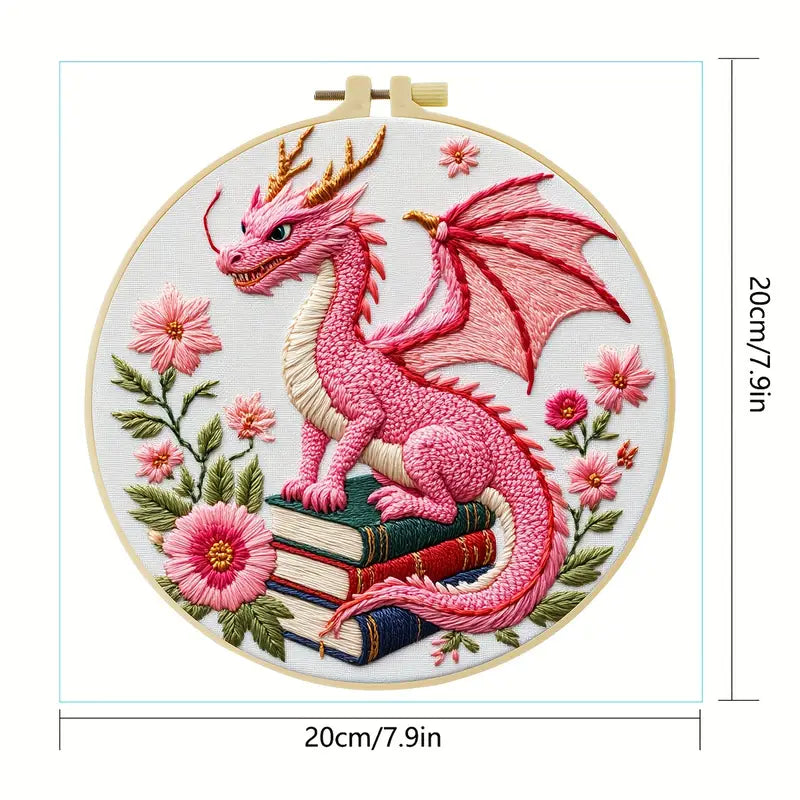 Stamped Embroidery - Dragon Tales