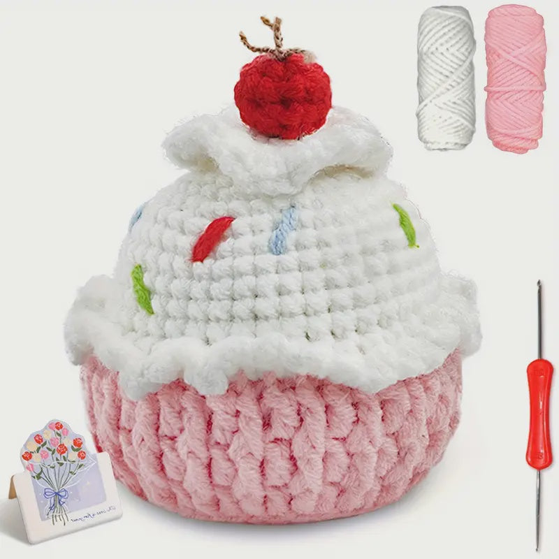 Amigurumi Kit - Cupcake