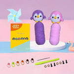 Load image into Gallery viewer, Amigurumi Kit - Two Cute Penquin&#39;s
