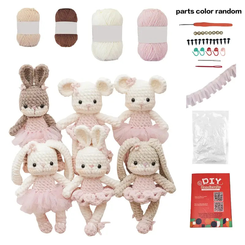 Amigurumi Kit - Ballet Animals