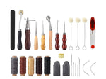 Load image into Gallery viewer, 27-in-1 Leather Craft Tool Kit
