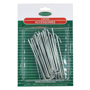 Metal 4 Prong Curtain Hook 76mm