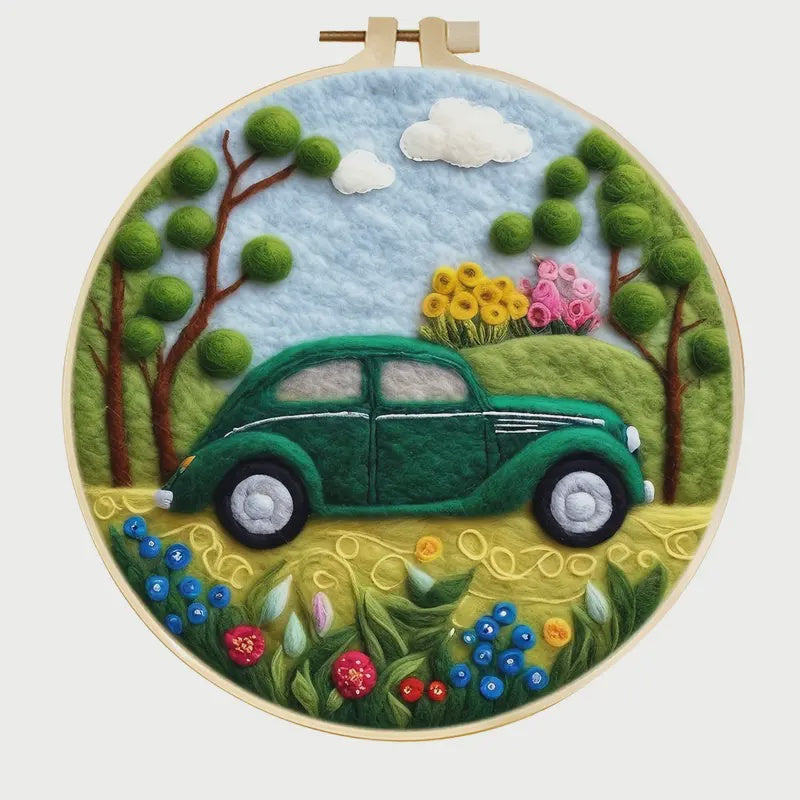Needle Painting - Retro Adventures