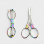 Load image into Gallery viewer, Knitpro Rainbow Folding Scissors
