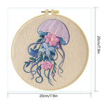 Load image into Gallery viewer, Stamped Embroidery - Jelly Blossoms

