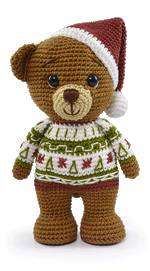 将图片加载到图库查看器，Circulo Christmas Collection Toni The Bear of Joy
