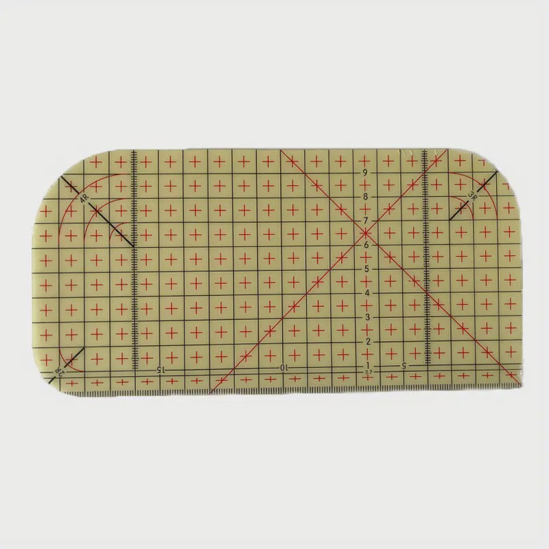 Hot Ironing Ruler 10cm x 20cm