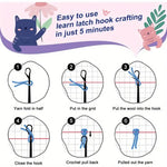 Load image into Gallery viewer, Latch Hook Cushion Kit - Gnomeo Gnome
