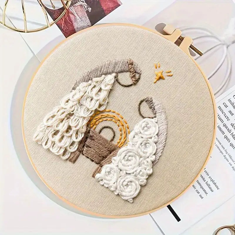 Stamped Embroidery - The Christmas Story (set of 4)