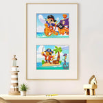 Load image into Gallery viewer, DOTZIES® Pirates A'Hoy! Diamond Painting Kit – 20cm x 15cm

