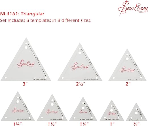 Sew Easy Mini Triangle Template (8)