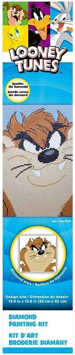将图片加载到图库查看器，Diamond Dotz® Looney Tunes Tasmanian  Painting Kit

