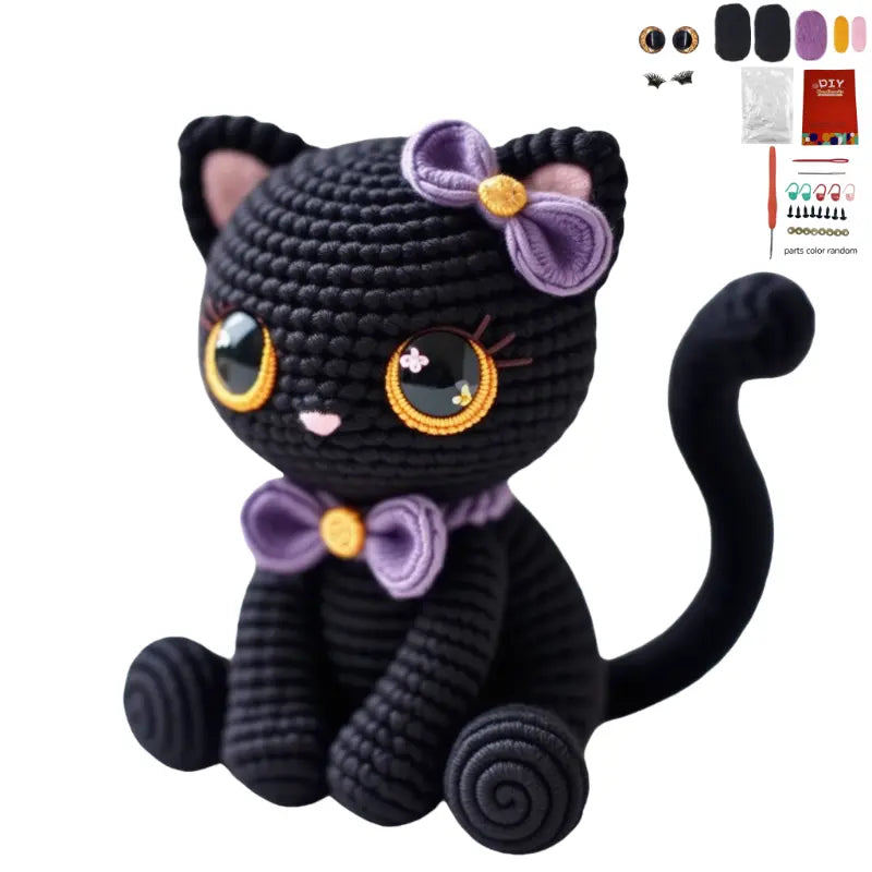 Amigurumi Kit - Black Cat