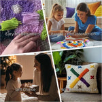 Load image into Gallery viewer, Latch Hook Rug Kit - Shadow Cats
