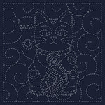 Load image into Gallery viewer, Sashiko 12 " Fabric Squares - 66400
