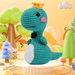 Load image into Gallery viewer, Amigurumi Kit - Dinosaur and Egg
