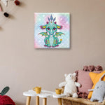 Load image into Gallery viewer, Diamond Dotz Box® Ariel The Baby Dragon Diamond Art Kit – 22cm x 22cm
