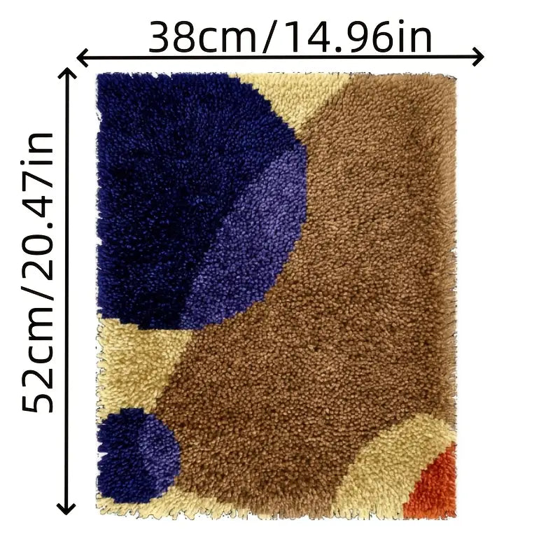 Latch Hook Rug Kit  - Abstract