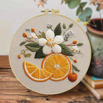 将图片加载到图库查看器，Stamped Embroidery - Orange Blossom
