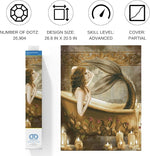 Load image into Gallery viewer, Diamond Dotz® Bath Time Mermaid Diamond Painting Kit – 52cm x 62cm
