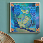 Load image into Gallery viewer, Diamond Dotz® Indian Owl Diamond Painting Kit – 51.5cm x 51.5cm
