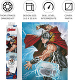 Load image into Gallery viewer, Diamond Dotz® Marvel Avengers Thor Strikes Diamond Painting Kit – 53cm x 42cm
