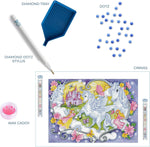 Load image into Gallery viewer, Diamond Dotz® Princess Magic Diamond Painting Kit – 47cm x 66cm
