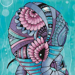 将图片加载到图库查看器，Diamond Dotz® Octopus Dance Diamond Painting Kit – 75cm x 27cm

