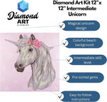 Load image into Gallery viewer, Diamond Art® Unicorn – 32cm x 32cm
