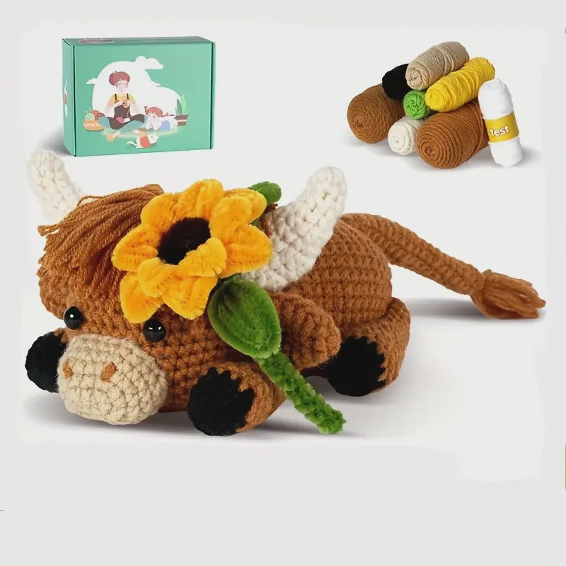 Amigurumi Kit - Sunflower Cow